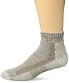 Thorlos Unisex LTHMX Light Hiking Thick Padded Ankle Sock, Walnut, Large