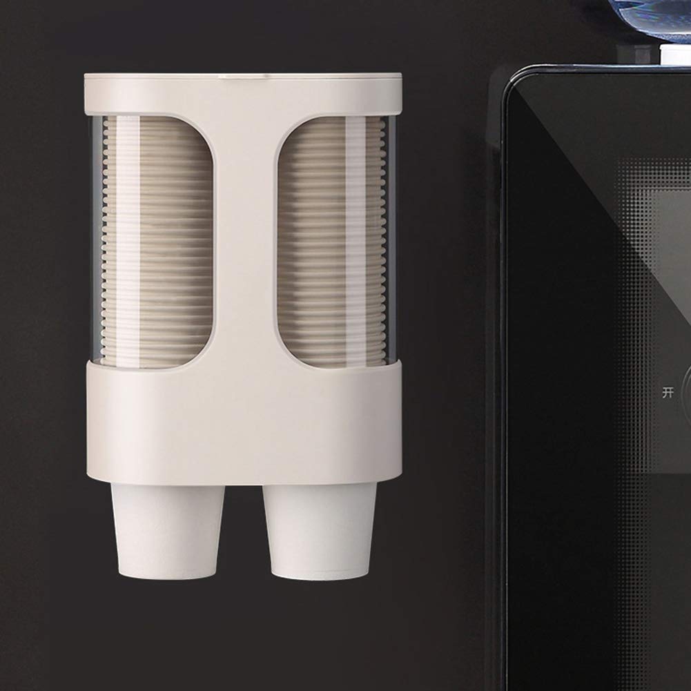 aqxreight Plastic Double Paper Cup Dispenser Holder for Water Dispenser Office Hotel, aqxreightwtpfrog6is