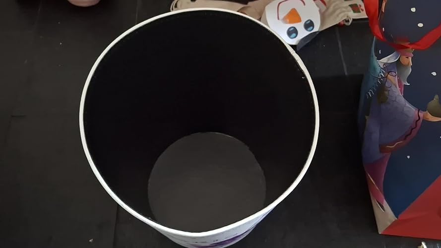 Cestino Keivmlvt 10 Litri In Pelle - Design Route 66 - Per Casa E Ufficio - Ideale Per Scrivania E Raccolta Differenziata - Foto 6