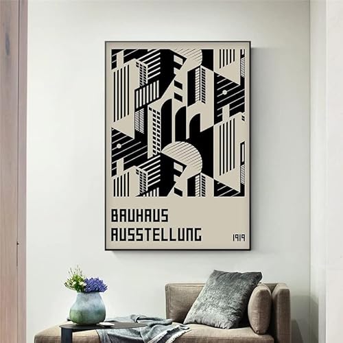 Poster e stampe della mostra Bauhaus, decorazione