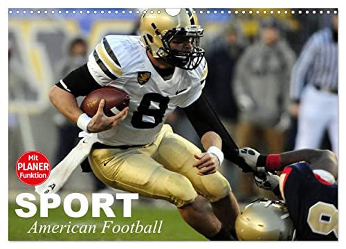 Sport. American Football (Wandkalender 2025 DIN A3 quer), CALVENDO Monatskalender