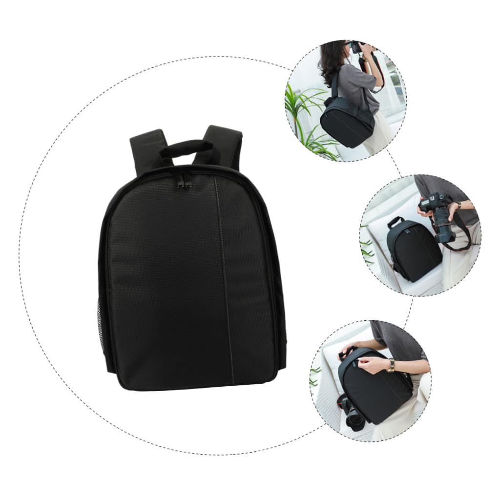 Alipis Zaino per Fotocamera DSLR Custodia Accessori e Supporto Treppiede Borsa da Viaggio Resistente a Urti e Sporco per Escursioni Spiaggia e Uso Quotidiano