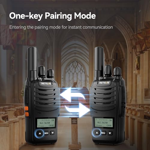 Image of Retevis H777D Long Range 2 Way Radios with LCD Screen(20 Pack)