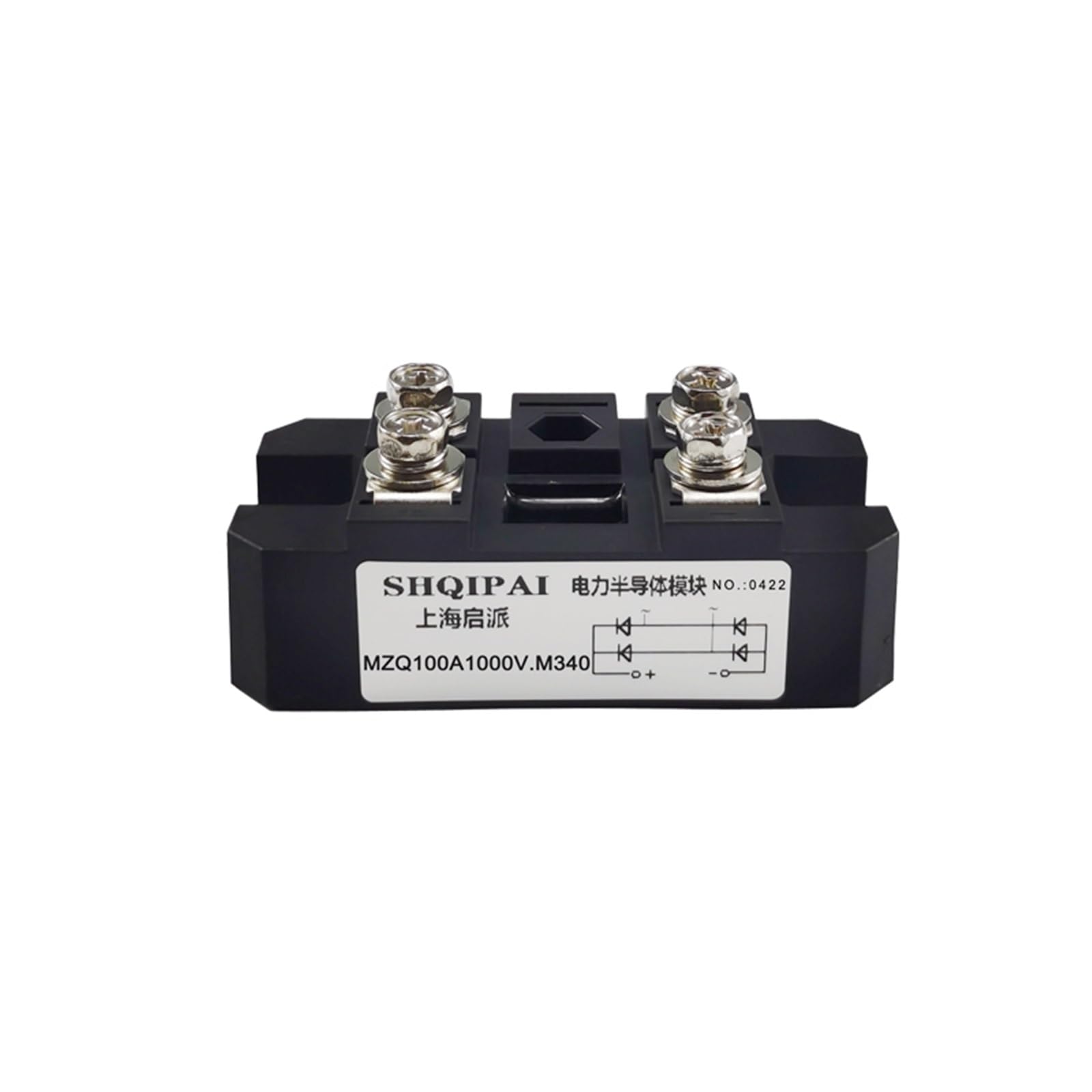 1PCS MZQ100A1000V modulo raddrizzatore a Ponte monofase a Recupero rapido 10A20A50A75A Veloce Media frequenza ad Alta frequenza 5KHZ(MZQ20A1000V.M340-HS2095)
