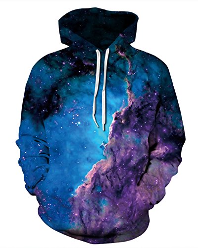 Felpe con Cappuccio Uomo Colourful HD 3D Stampato