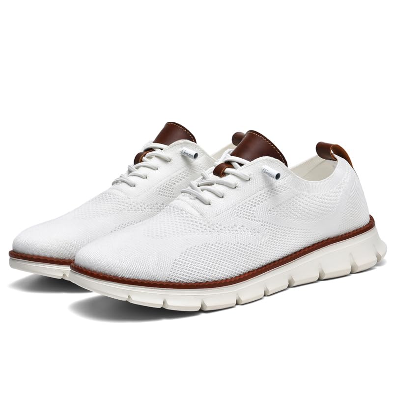 Wearbreeze Men’s Oxford Sneakers – Urban Style Breathable Walking Shoes for Casual Workdays & Weekend Travel3