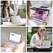 typecase Touch Keyboard Case for iPad Air 11-inch (M3 2025 / M2 2024) & iPad Pro 11(4th/3rd/2nd/1st Gen):Multi-Touch Trackpad,11 Colors Backlight,360°Rotatable,Thin for iPad Air 5th & 4th Gen,Silver