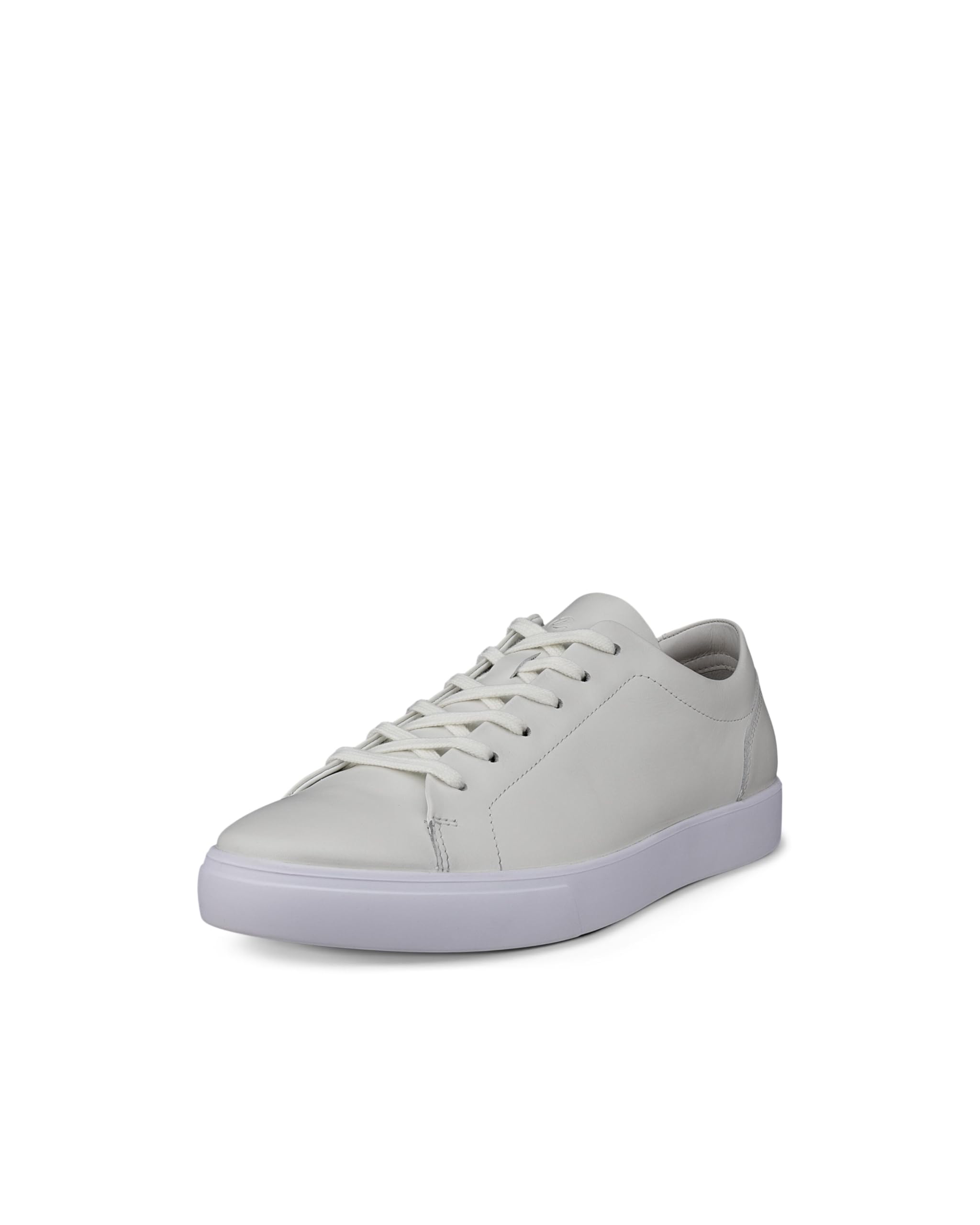 ECCO Men's Sneaker Soft 10, White, 9.5