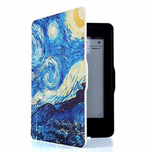 Capa para Kindle Paperwhite - Estampada - Fecho magnético (Luzes)