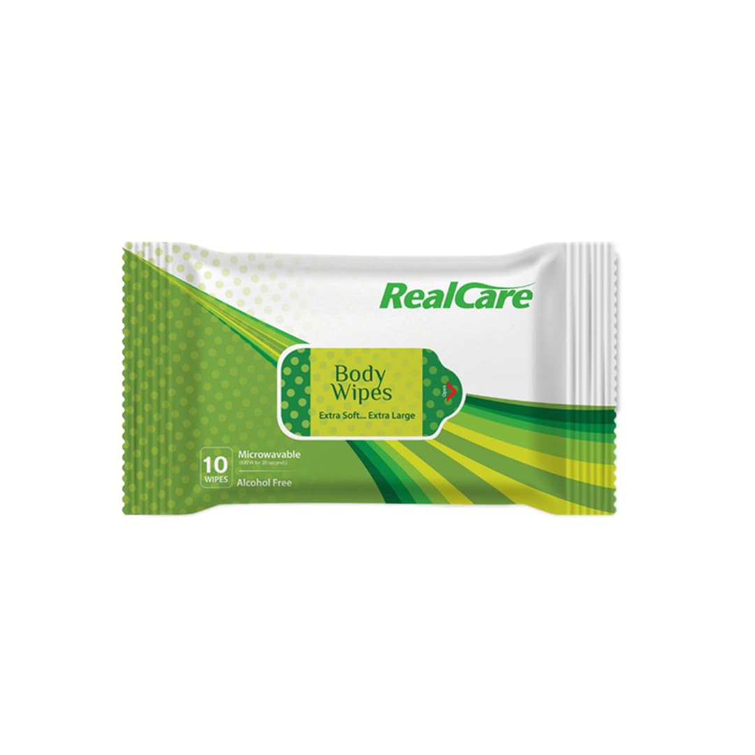 RealCare Body Bath Wipes Adult Wet Wipes, 10 Wipes, Anti-Bacterial, Ready to Use Cleansing Towels, Refreshing Sponge Bath Towel, For Men & Women Pack of 01-image-38