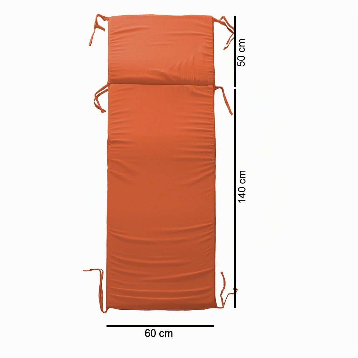Morbidissimi Cuscino per Lettino Prendisole materassino da Esterno Unito 60x190 cm P499 Blu
