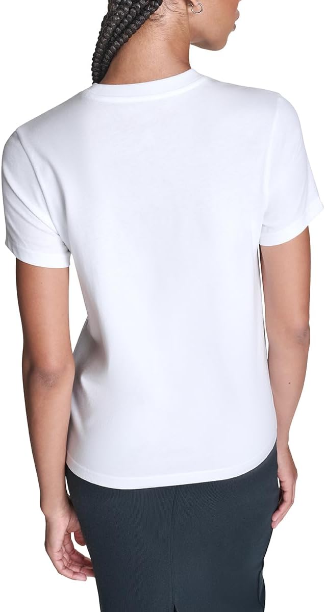 Converse Womens Chuck Taylor All Star Logo T-Shirt - Image 3