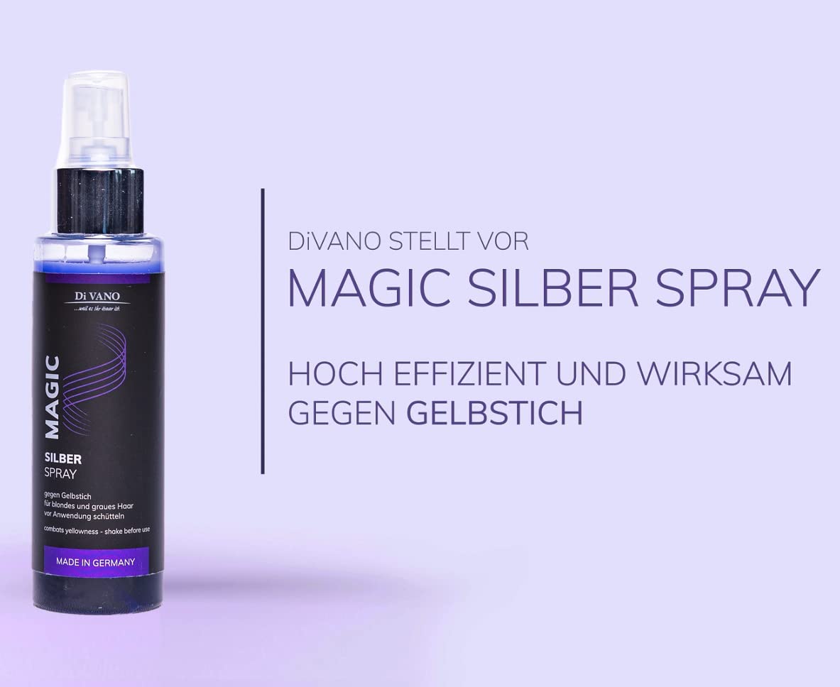 Anti-Gelbstich - wirkt sofort Bundle (Magic Silber-Shampoo 250ml + Magic Silber-Spray 250 ml)