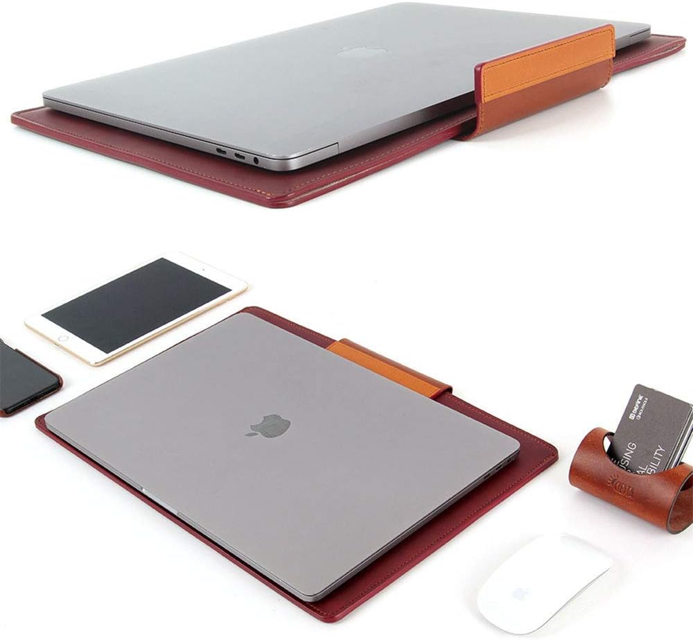 Exclusive Discount 60% Price BEFINE 16 inch Premium Leather Tasca Sleeve Edition with Pu and Inner Suede with Slim Size Modern and Durable Case Designed by a Craftsmen Compatible for 2019 MacBook Pro, Apple Laptop (Gray) Black Friday 🔥 BEFINE 16 inch Premium Leather Tasca Sleeve Edition with Pu and Inner Suede with Slim Size Modern and Durable Case Designed by a Craftsmen Compatible for 2019 MacBook Pro, Apple Laptop (Gray)