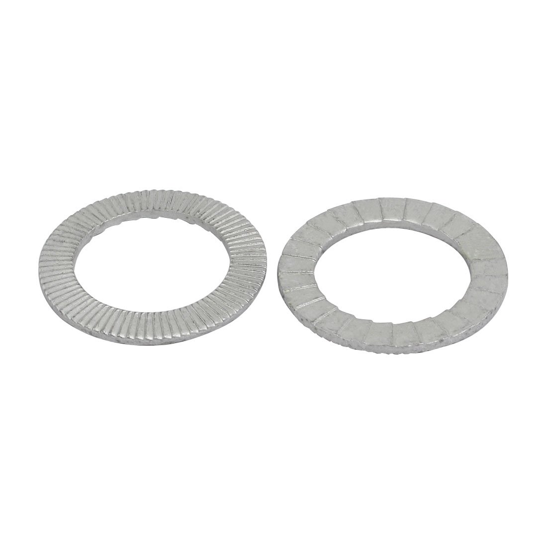 Aexit 18mm Inner quality Parts Dia 3.4mm Thickness Carbon Steel Dual Serrated Wedge Locking Washer 4pcs Model:45as345qo693