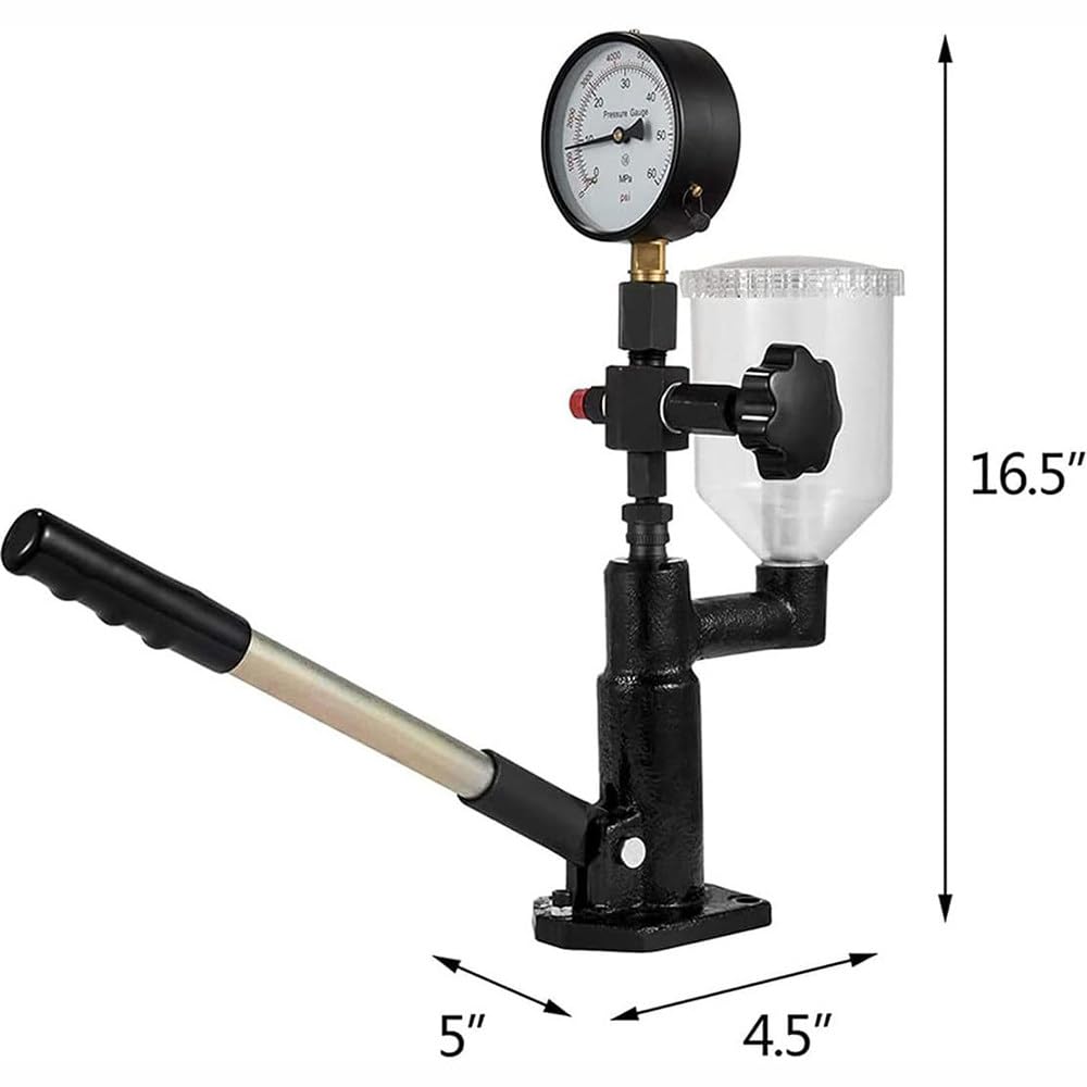 Probador Inyectores Common Rail,Probador Inyectores Piezoeléctricos Diésel,Validador Inyector S60h,Ancho Ajustable 6 Ms,para Inyectores Electromagnéticos Diésel