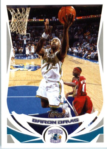 2004 05 Topps Basketball Card #111 Baron Davis New Orleans Hornets