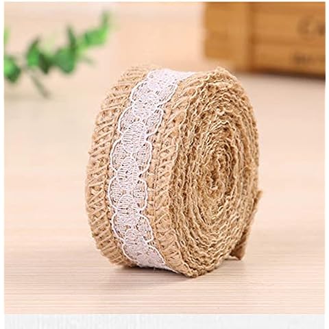 Lace Ribbon Jute Trim for DIY Crafts Cover