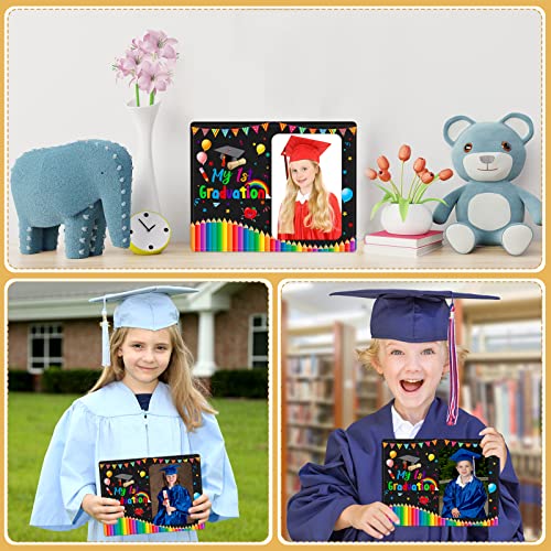 Whatsign My First Graduation Picture Frame 2023 Kindergarten Pre K Preschool Graduation Photo Frame Congratulations Kindergarten Graduation Frames Decorations Gifts For Kids Girls Boys Daughter Son #TOP5
