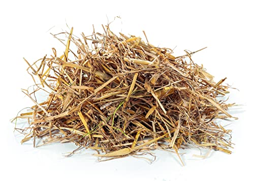Heu-Tom ® 15kg frisches Weizenstroh Strohballen direkt ab Hof Einstreu Futter Fuer Meerschweinchen Hasen Kaninchen Hamster Pferd