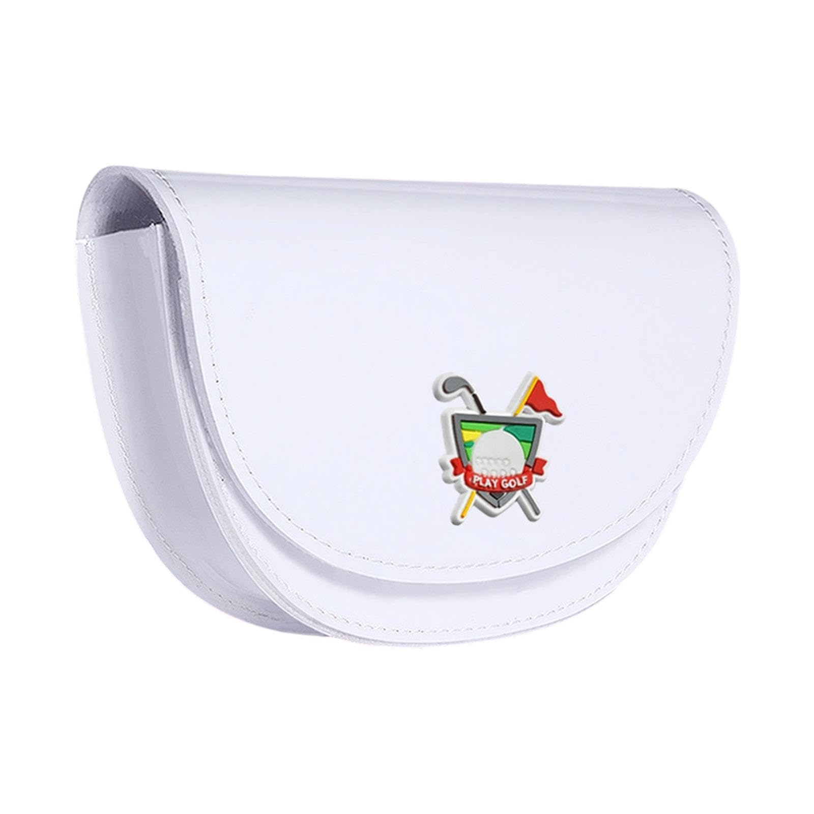 rockible ゴルフレンジファインダーケース ポータブルキャリー ケース防水仕様 PUレザー製 ウエストバッグ 耐久性高い スタイリッシュデザイン 軽量設計 男性女性ゴルファーに適用