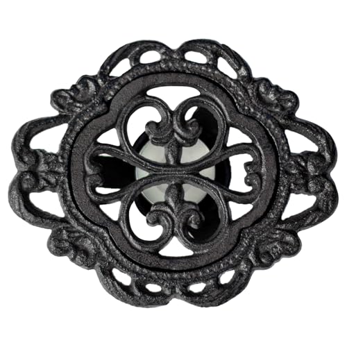 Cast Iron Flower-Shaped Warmer