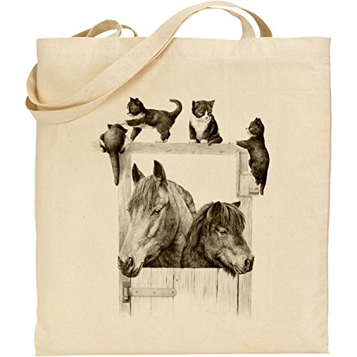 Mike Sibley, pony e gattini in cotone naturale