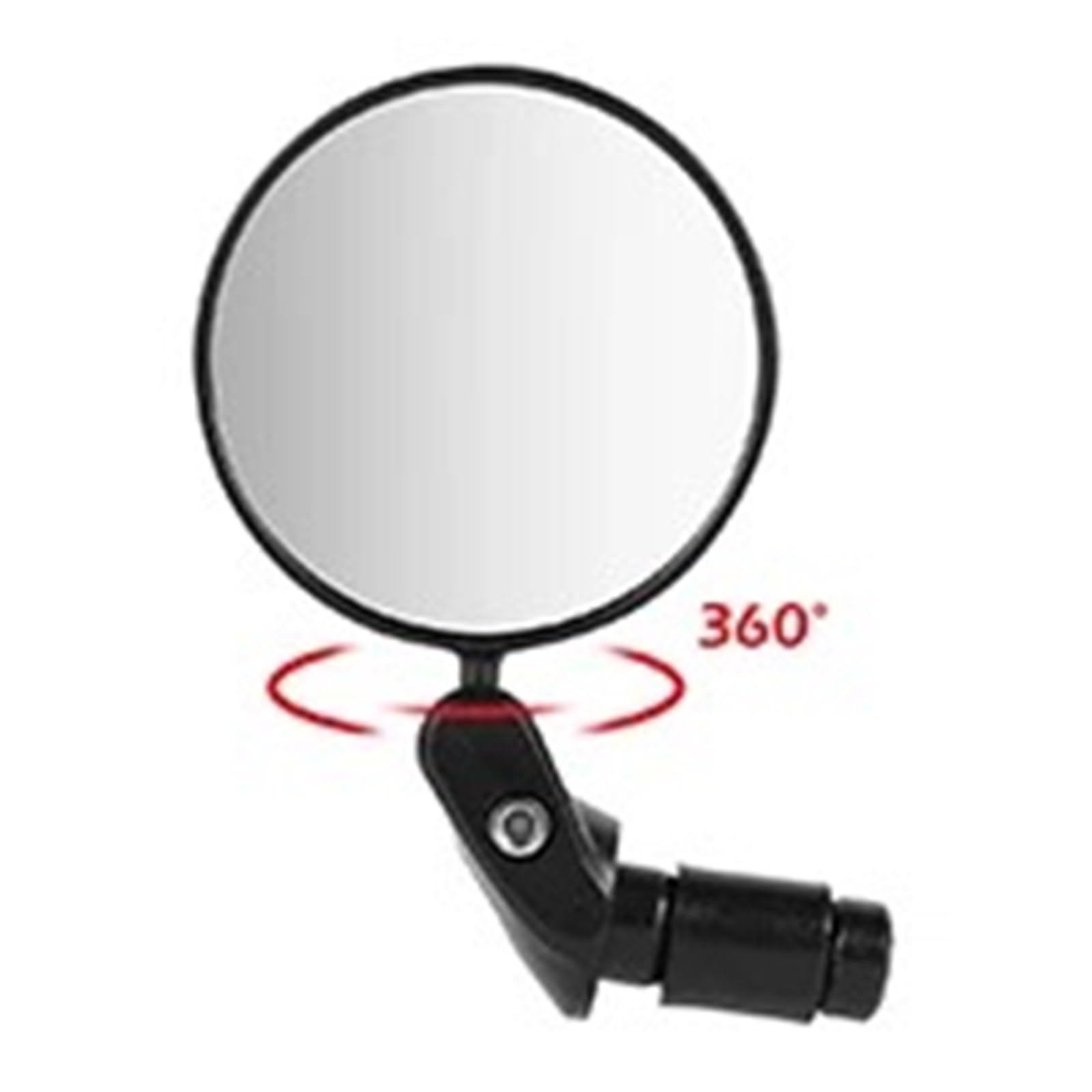Lenker Rückspiegel Roller 2Pcs Rückspiegel Einstellbar 360 ° Drehbare Weitwinkel Radfahren Fahrrad Spiegel Für Universal Lenker