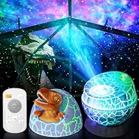 YISSVIC Galaxy Star Projector Dinosaur Egg Ceiling Starry Nebula Projector for Bedroom, with 8 Nebula Effects, Timer Function, Remote Control, Gift for Christmas, Birthday