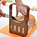 Bluelover Brot Cut Loaf Toast Slicer Cutter Slicing Guide Küche Werkzeug