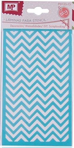 MP PD123 - 13 - Lamina per stencil, 10.5 x 18 cm