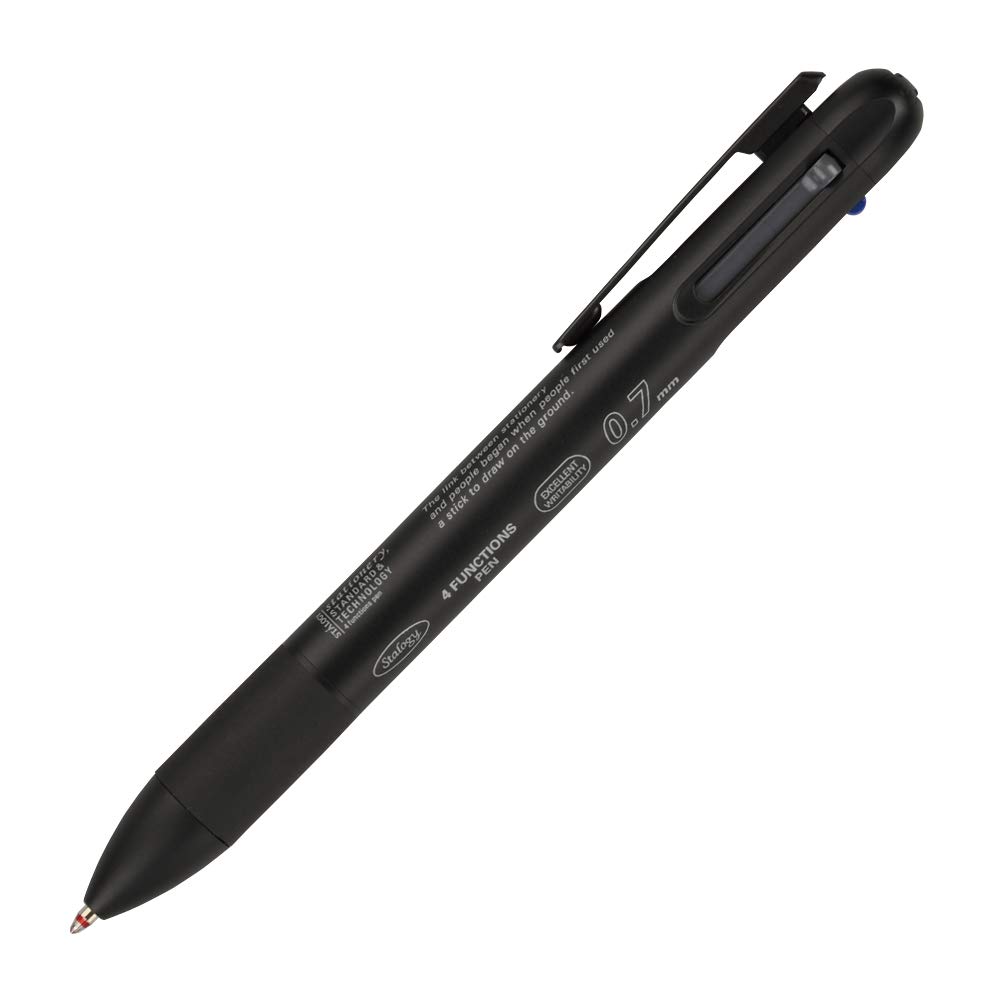Nitoms Multi-Function Pen Stalogy 3 & 1 0.7Mm Black S5706[Parallel Import from Japan]