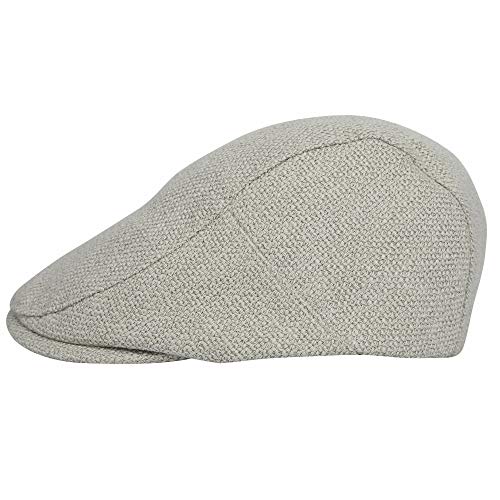 Withmoons Ivy Cap Straw Weave Linen-Like Cotton Cabbie Newsboy Hat Mz30038 thumb #1