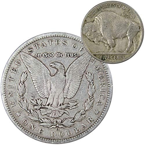 1891-O Morgan & 1926 Buffalo Nickel: 90% Silver!