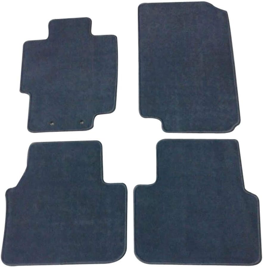Floor Mats Compatible with 2004-2008 Acura TL, Front & Rear Beige 4PC Nylon Car Floor Carpets Carpet Liner by IKON MOTORSPORTS, 2005 2006 2007