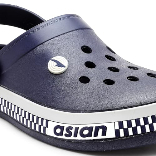Image of ASIAN Men's AGC-02 Trendy Stylish Fashionable Clogs | Sandals with Lightweight Regular wear Casual Clogs with Ultra Soft & Flexibility Technology Clogs for Men's & Boy's