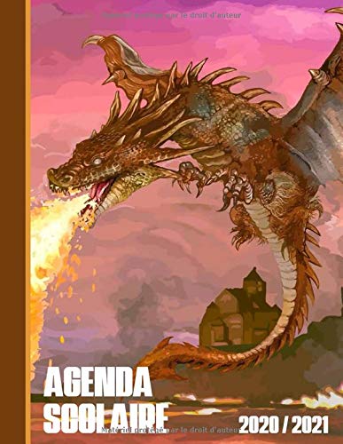 Télécharger Agenda Scolaire 2020 2021 dragon : Agenda scolaire dinosaure college journalier pour ado: (lycee et Livre PDF Gratuit