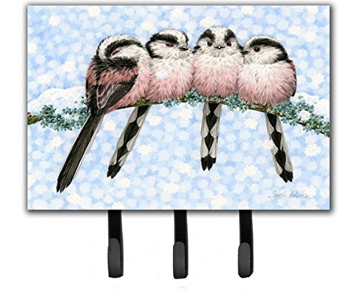 Roosting Long Tailed Tits Leash or Key Holder