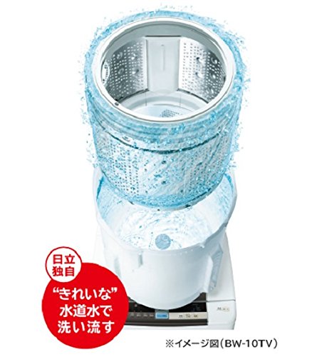 Amazon.co.jp: 日立 全自動洗濯機 ビートウォッシュ 9kg シャンパン BW 