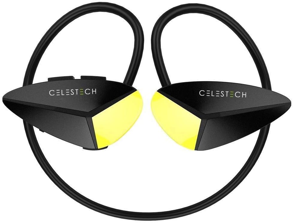 Celestech CT887 Sports Trendy Deep Bass Bluetooth Wireless Sweatproof Earphone with Mic, Superior Noise Reduction Long Battery Life