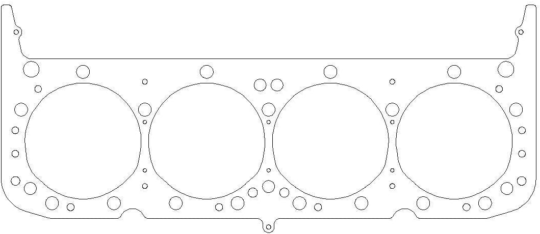 Cometic Gasket .040''Mls valve pocket Head Gasket (C5272040)