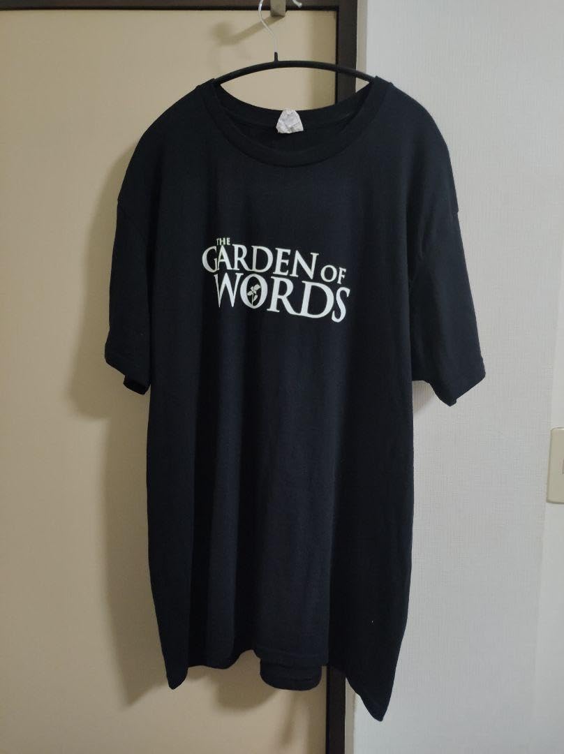 Amazon.co.jp: 2013s 言の葉の庭 新海誠 アニメTシャツ Lサイズ : おもちゃ