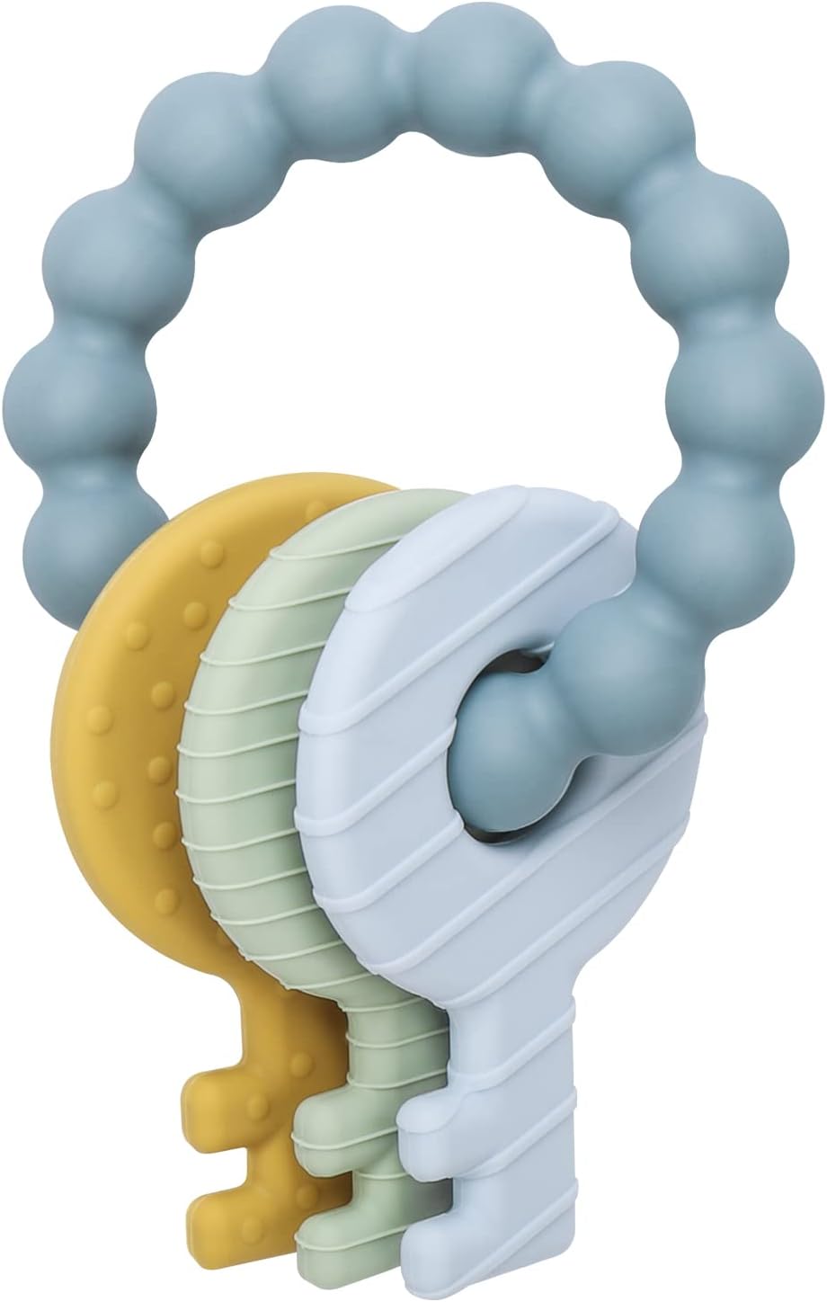 Silicone Teething Toys for Baby 3+ Months, Choking-Proof Design, 100% Food-Grade Silicone, Infant to Toddler Teether, Essential Stuff for Baby Boy and Girl