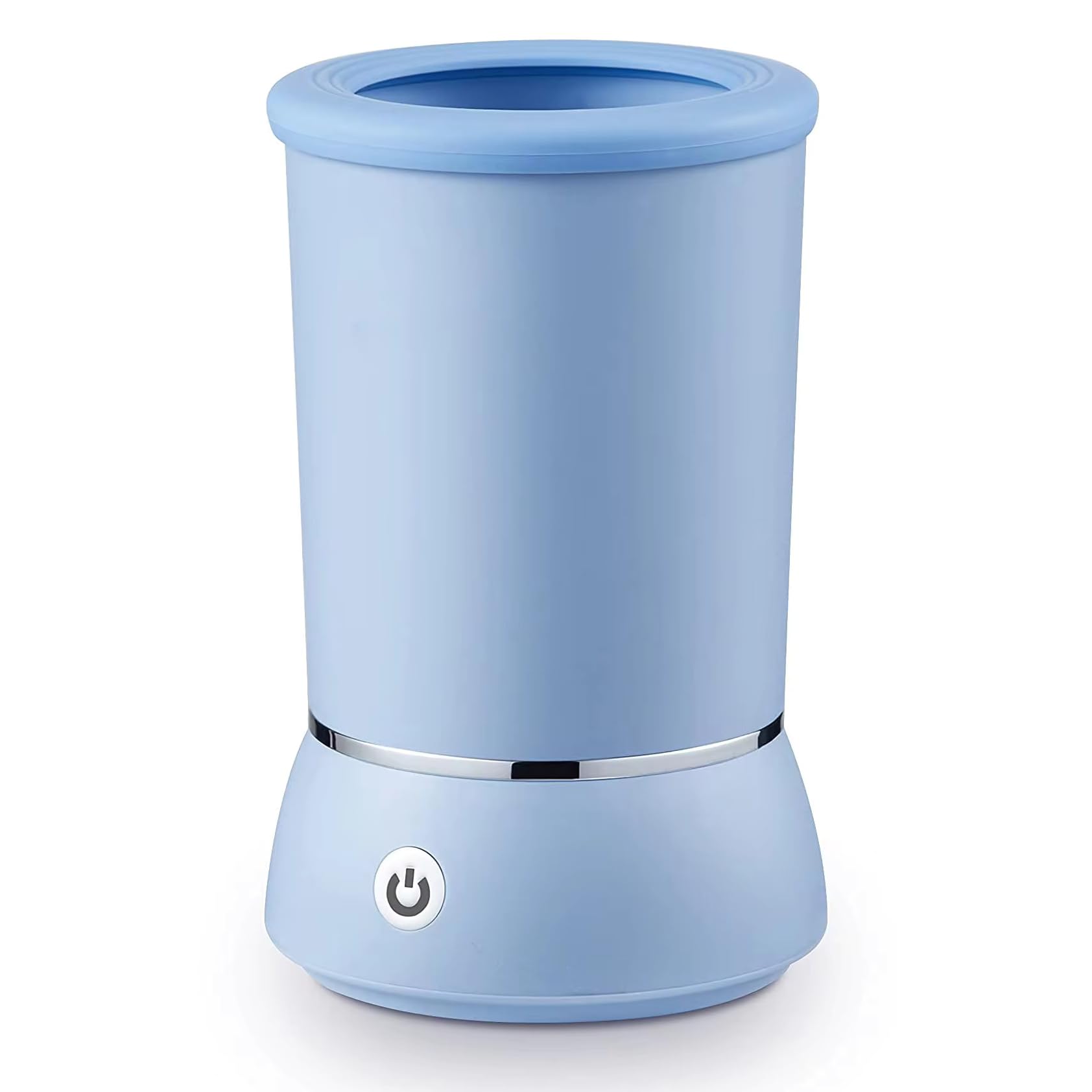 sphera Automatic Pet Paw Cleaner - Blue - Portable Electric Washer and Massager for Dogs & Cats - USB Rechargeable - Silicone Brush