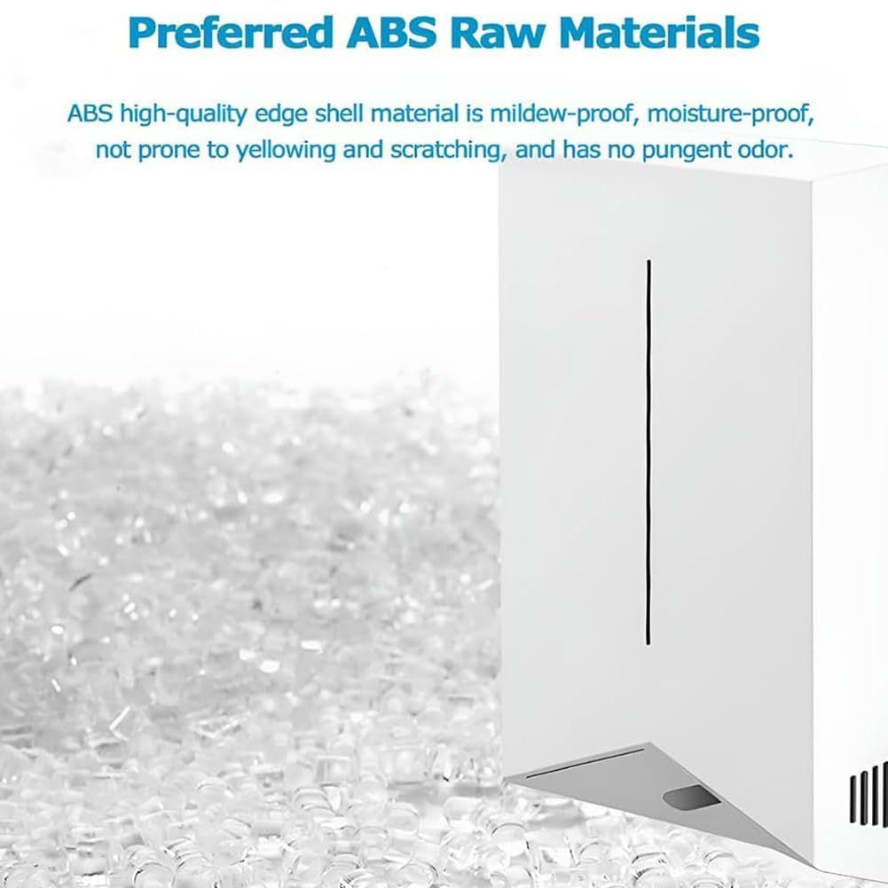 Secador de manos a chorro de alta velocidad, 1200 W, inducción automática, montaje en pared, ajuste de aire frío/cálido, diseño ultrafino para baños, centros comerciales, hoteles