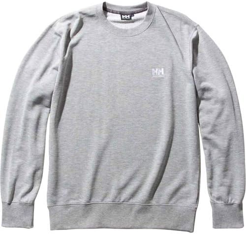 Amazon Co Jp ヘリーハンセン トレーナー ロゴスウェットクルー ミックスグレー 日本 Wl 日本サイズl相当 服 ファッション小物