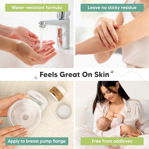 Image of Organic Nipple Butter for Cracked, Sore, Relief, Nursing Mom (Soothing 2oz) | USDA, 100% Natural Clean Nipple Cream Safe for Breastfeeding Essentials, Breast Cream, Non Lanolin Balm, Postpartum Essential
