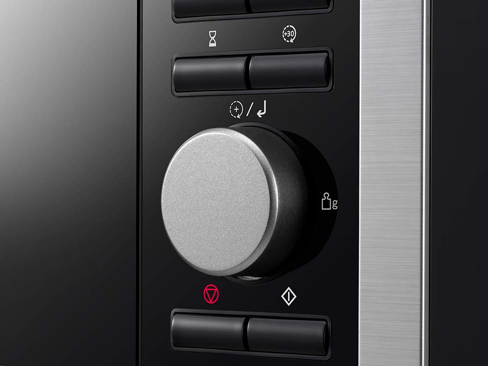 Panasonic NN-C69KSMEPG Four Micro-Ondes Combiné Gril et Plateau Tournant en Verre, 30L, 1000W, 40/100-220°C, 30 Programmes, Décongélation Auto, 5 niveaux de puissance, minuterie, LED, acier inoxydable