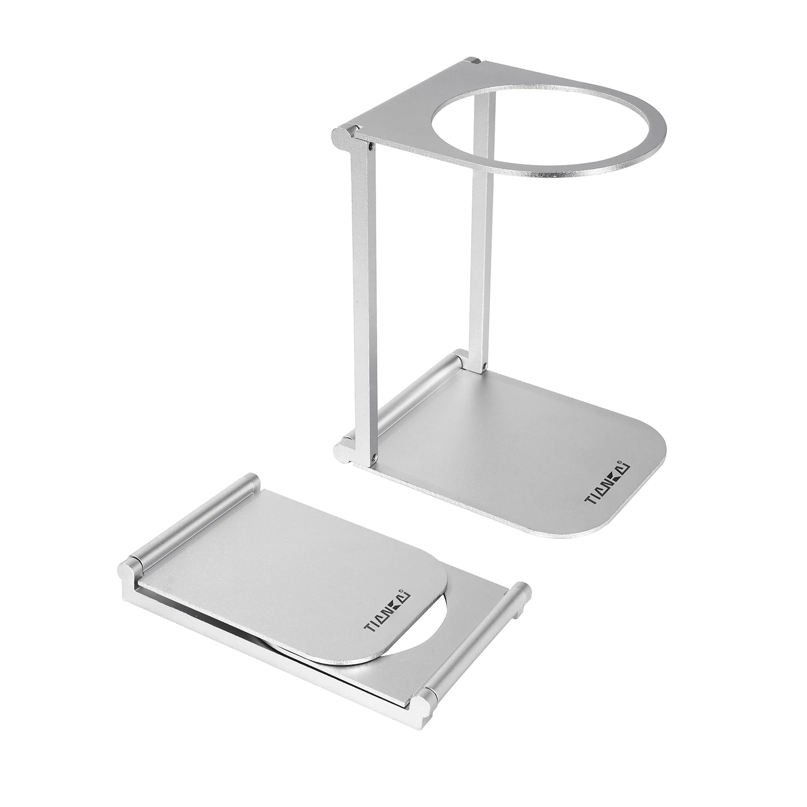 TianKai Universal Coffee Dripper Stand, Portable Aluminum Alloy Drip Holder