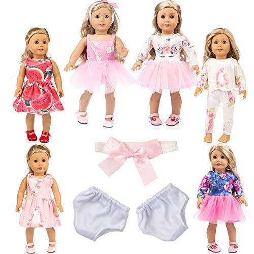 axxxt 11PC American Doll Doll American Doll Accessories Outfits Fits 18" Doll Clothes American Doll Clothes 18 inch